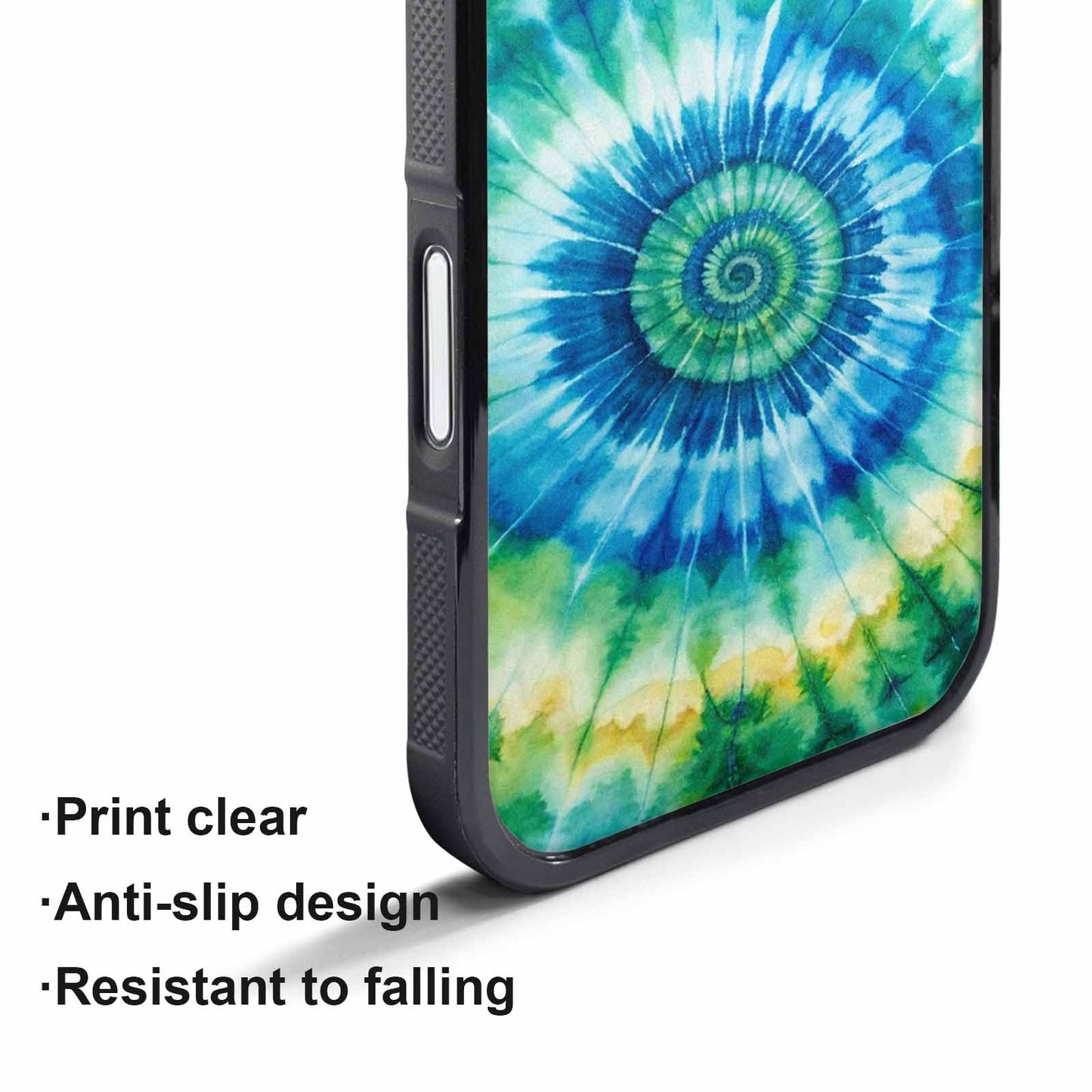 iPhone 17 Air Case — Small Tie Dye Swirl Pattern Tie, Custom Print Case Cover