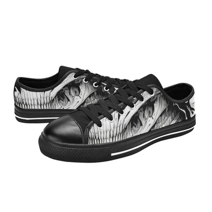 WOMEN'S Cc Horror Art Canvas Cottagecore Sneakers