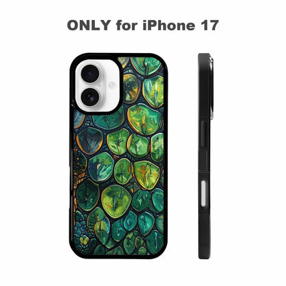 iPhone 17 Case — Small Snake Skin Reptile Original Art, Custom Designed Case Cover