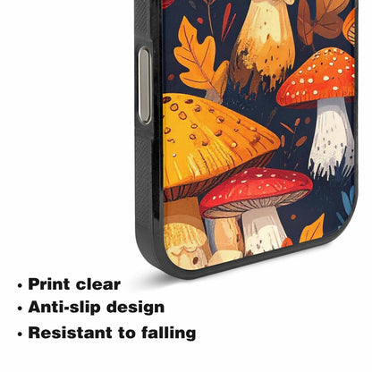 iPhone 16 Pro Case — Bold Autumn Mushroom Bold Autumn Mushroom, Original Design Phone Case