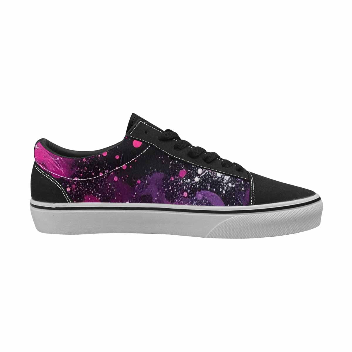 WOMEN'S Galaxy Nebula Lace-Up Canvas Dreamcore Shoes