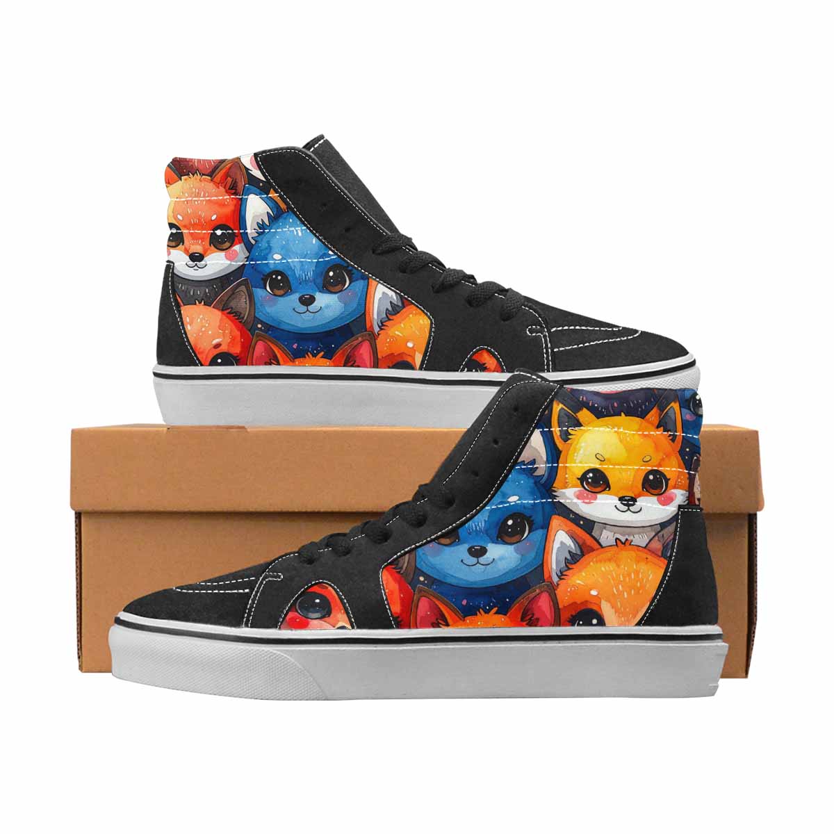WOMEN'S Kawaii Fox Watercolor 16 Ferion