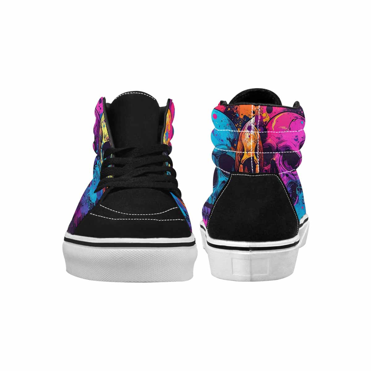 MEN'S Skull Splatter Comic Comic Ferion
