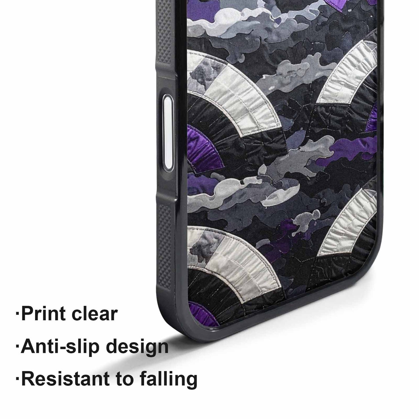 iPhone 17 Pro Max Case — Vivid Camo Asexual Camo, Personalized Phone Case