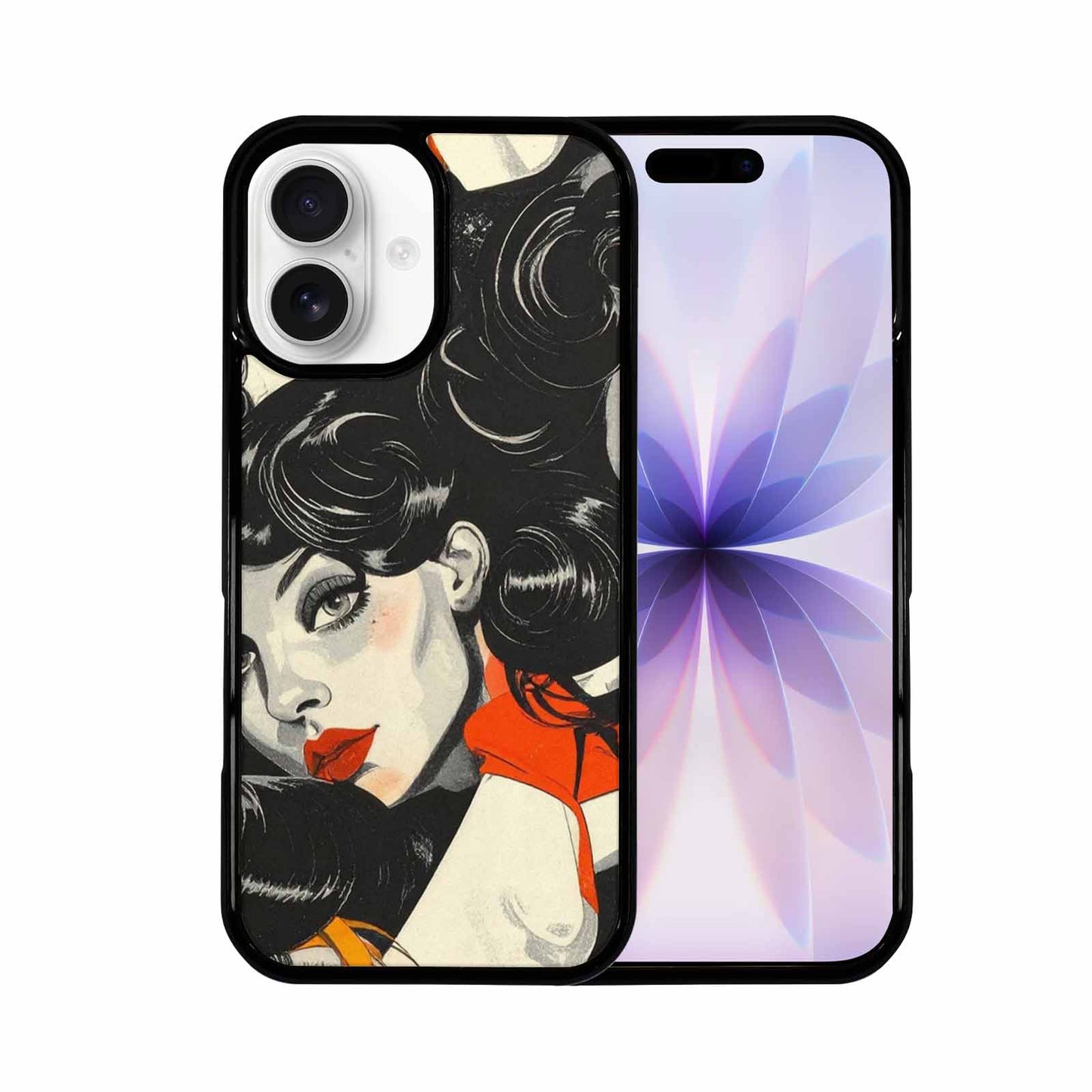 iPhone 17 Case — Seamless Repeating Pattern Of Retro Vintage, Custom Designed Case Cover