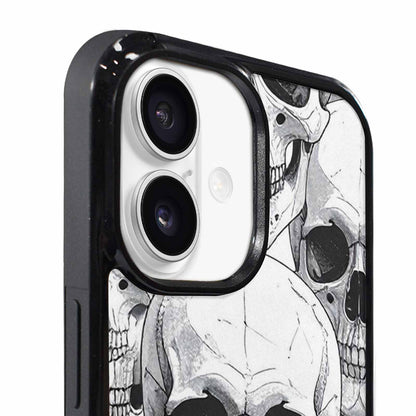 iPhone 17 Case — Skull Dark Art Gothic Print Gothic, Custom Art Phone Cover