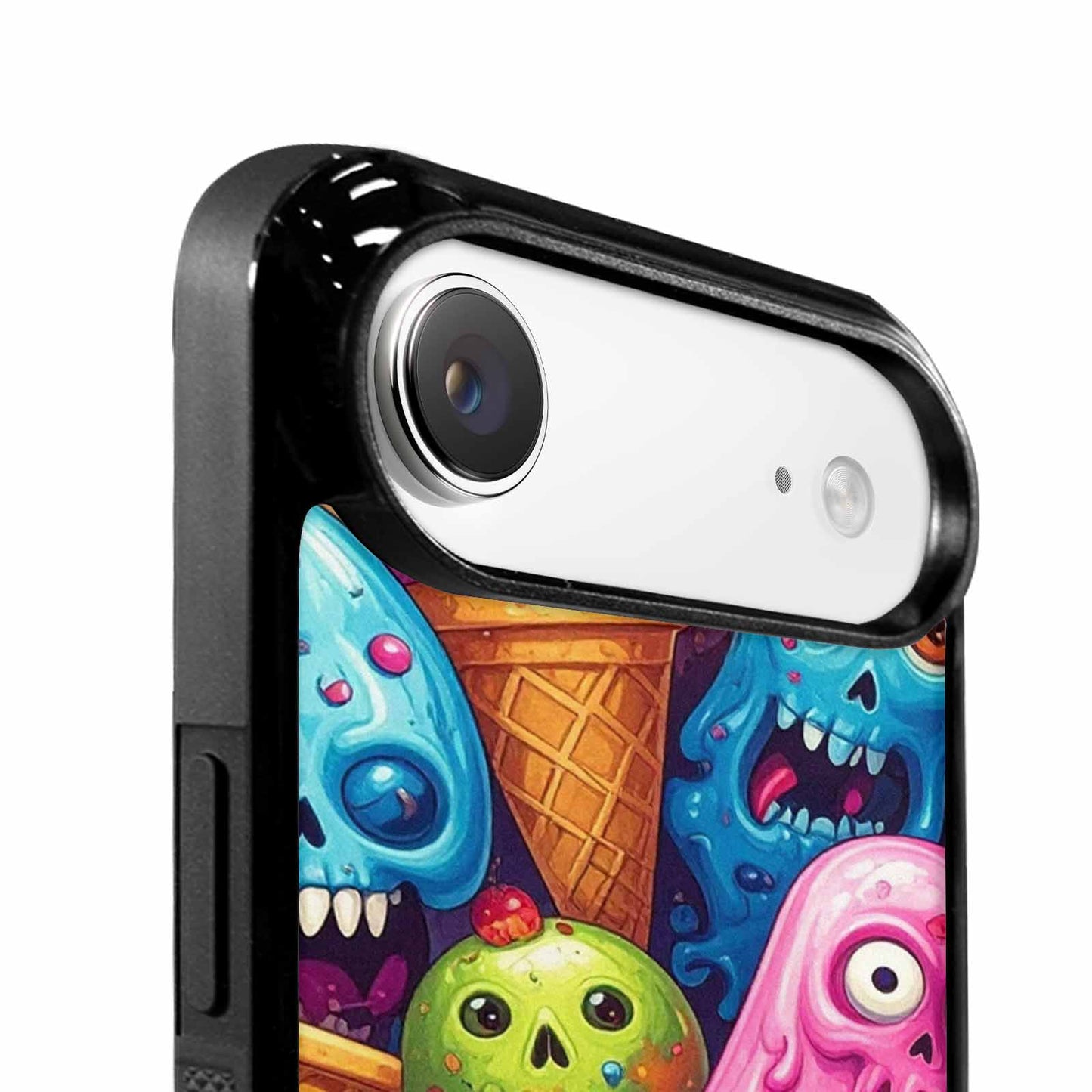 iPhone 17 Air Case — Ice Cream Monsters Skullsmelti Cye Gothic, Custom Phone Case