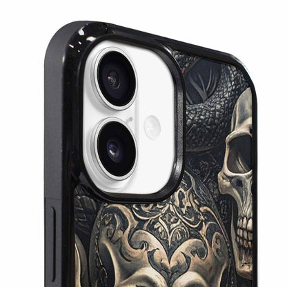 iPhone 17 Case — Skull Dark Art Gothic Print Gothic, Custom Print Case Cover