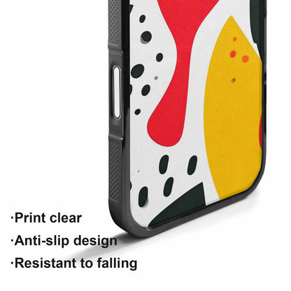 iPhone 17 Case — Memphis Art Pattern Retro Vintage, Custom Made Phone Cover
