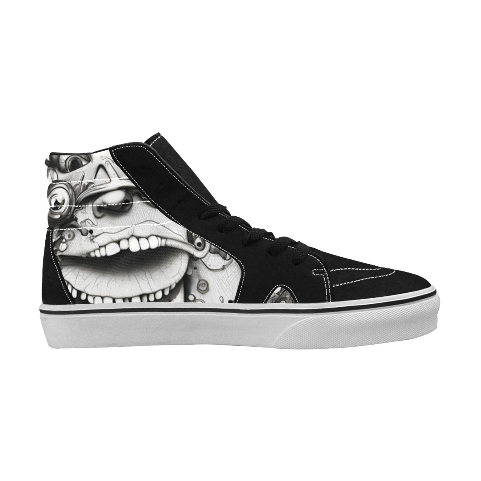 MEN'S Freestyle Horror High Top Skateboarding Dark Academia Custom Sneakers