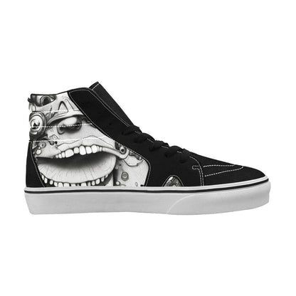 MEN'S Freestyle Horror High Top Skateboarding Dark Academia Custom Sneakers