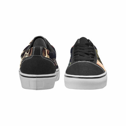 WOMEN'S Skulls - Roses Canvas Lace-Up Y2K Shoes