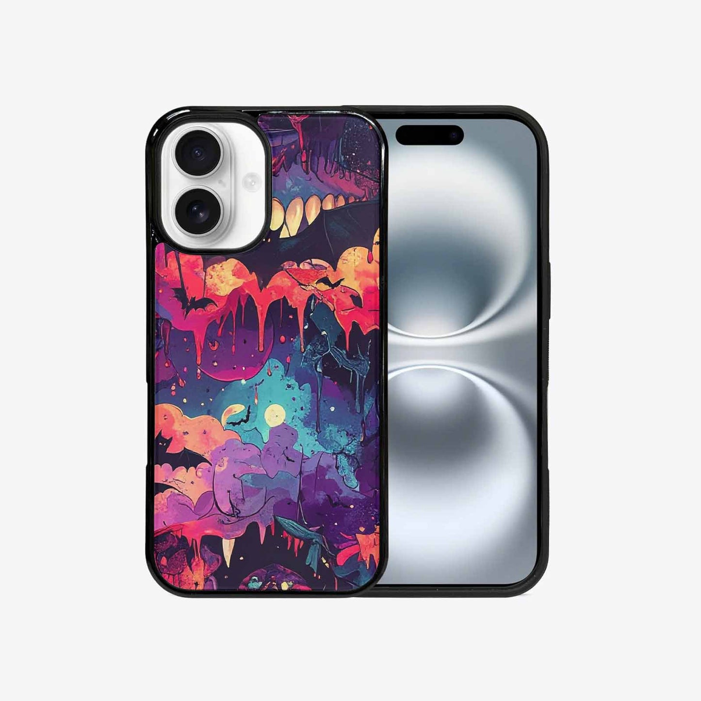 iPhone 16 Case — Vampire Fangs Bats Vampire Fangs And, Custom Made Phone Cover