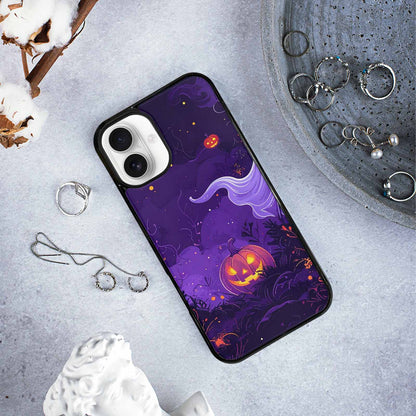 iPhone 16 Plus Case — Halloween Art Print Edge To Edge, Custom Phone Case