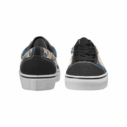 MEN'S Mandala Canvas Lace-Up Vibrant Chaos Shoes