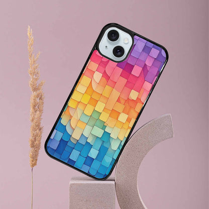 iPhone 15 Plus Case — Color Gradient Fade Pattern Hundreds Of, Unique Phone Case Design