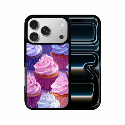 iPhone 17 Pro Case — Chrome Retro Cupcake Retro Vintage, Custom Art Phone Cover