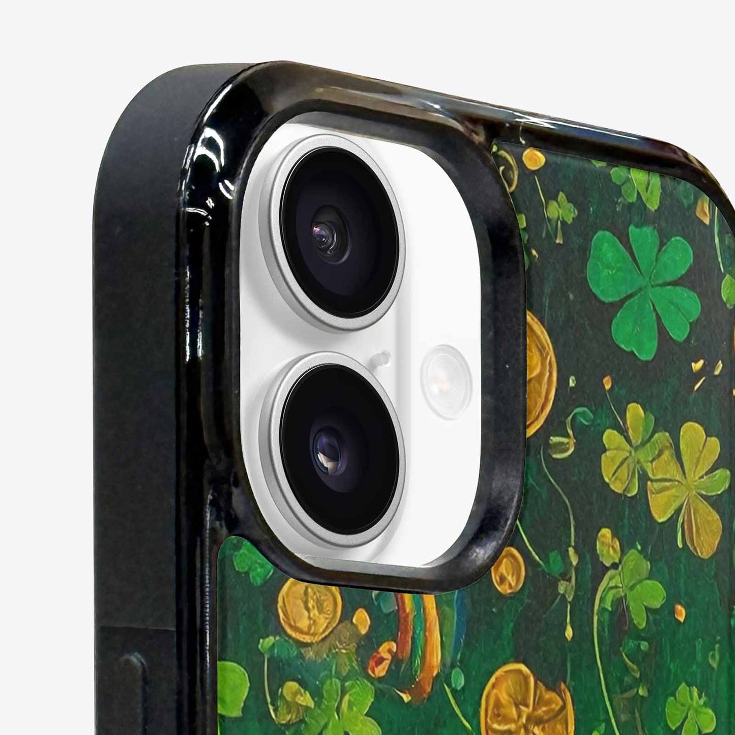 iPhone 16 Plus Case — St Patrick\'s Clover St Patrick\'s Clover, Custom Designed Case Cover