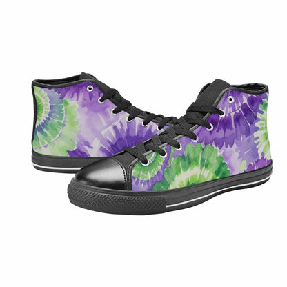 MEN'S Tie Dye - High Top Canvas Dreamcore Custom Sneakers