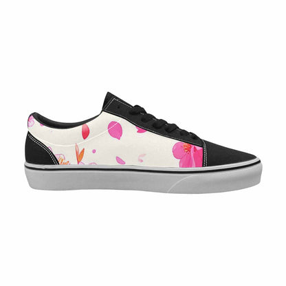 WOMEN'S Cherry Blossom Branch Lace-Up Canvas Y2K Custom Shoes
