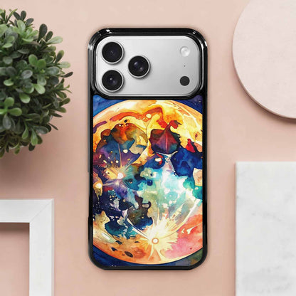 iPhone 17 Pro Max Case — Watercolor Cinco De Watercolor Abstract, Original Design Phone Case