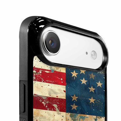 iPhone 17 Air Case — Small American Flag Stars And Galaxy, Original Design Phone Case
