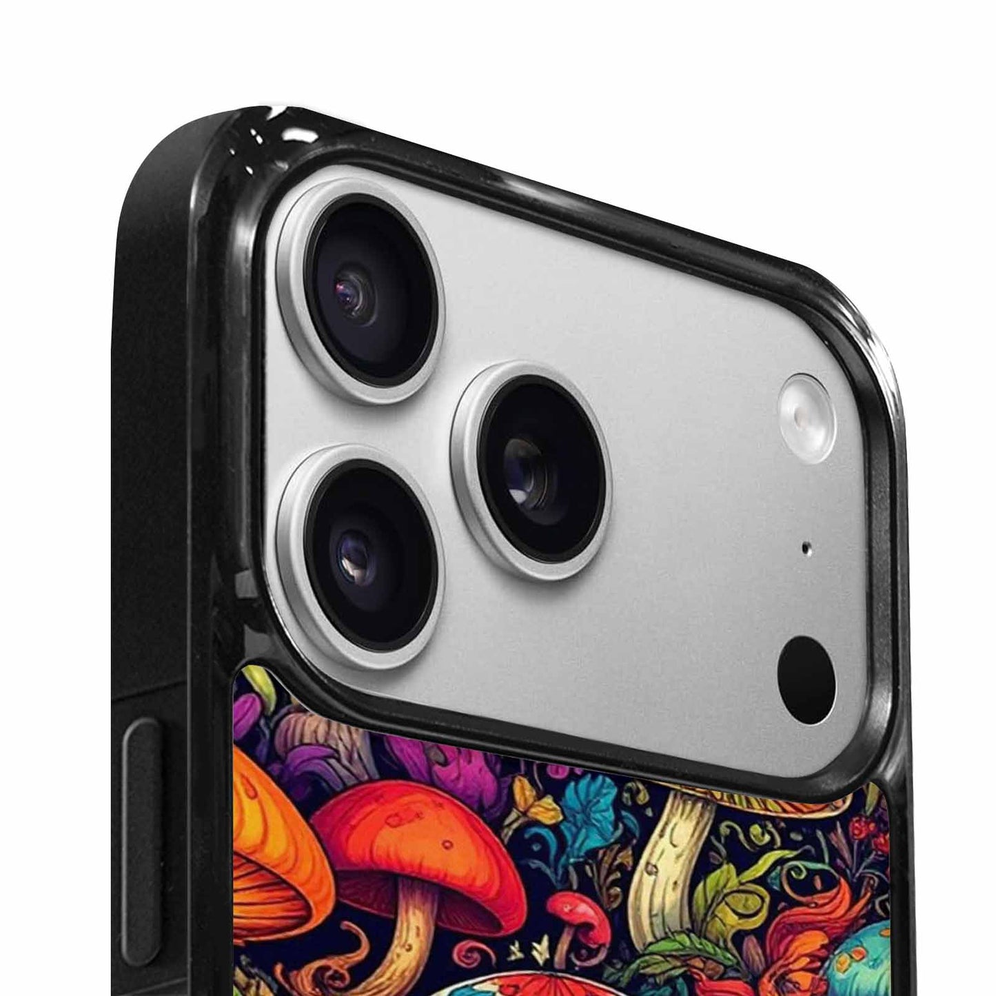 iPhone 17 Pro Case — Mushrooms And Hundreds Of Skulls Gothic, Personalized Phone Case