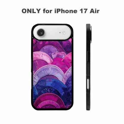 iPhone 17 Air Case — Vivid Camo Bisexual Pride Camo, Custom Print Case Cover
