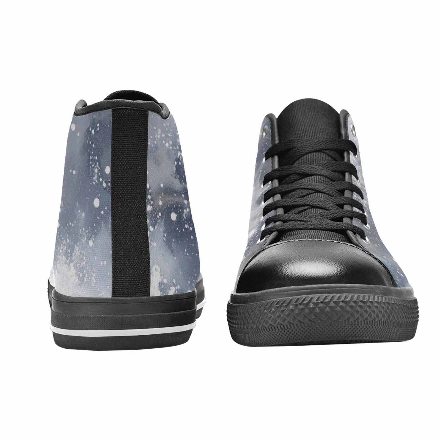 MEN'S Galaxy Art - High Top Canvas Grunge Shoes