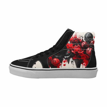 MEN'S Ice Cream Motif High Top Canvas Y2K Shoes