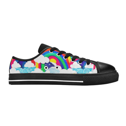MEN'S Clouds Unicorns Art Canvas Vivid Custom Sneakers