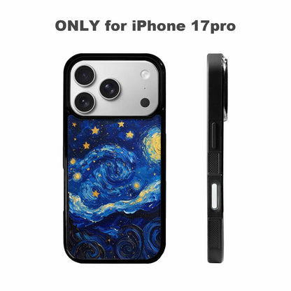 iPhone 17 Pro Case — Starry Night Galaxy Space, Custom Printed Phone Case