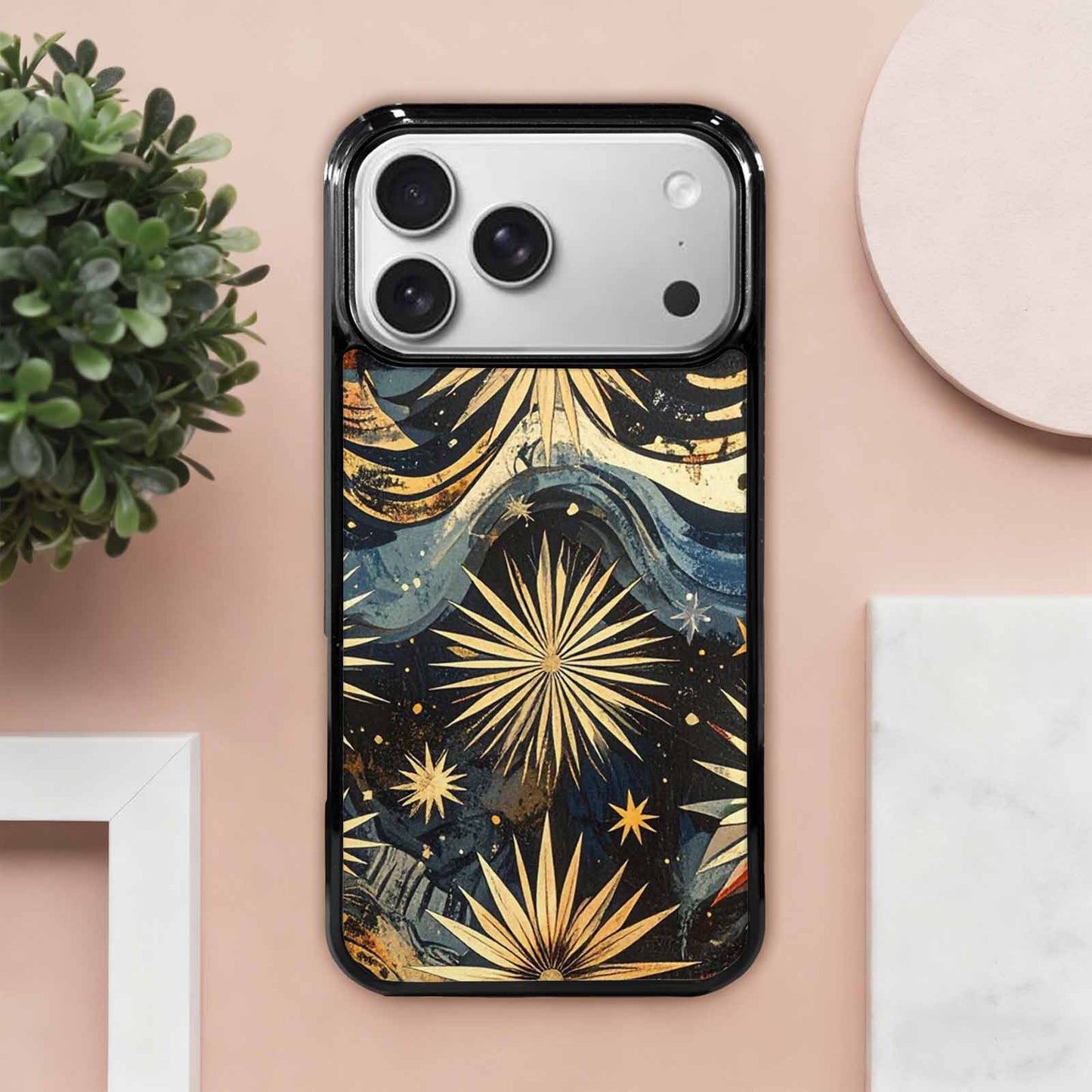 iPhone 17 Pro Max Case — Retro Zebra Print Animal Print, Customized Protective Case