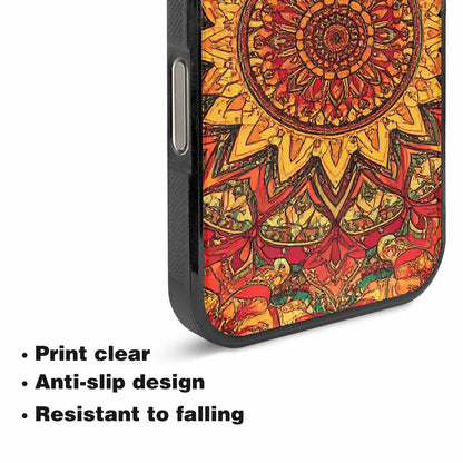 iPhone 16 Pro Case — Mandala Lions Custom, Customized Protective Case