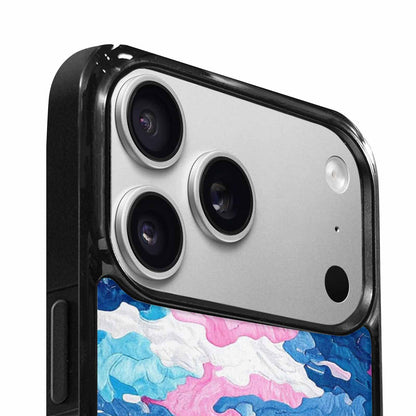 iPhone 17 Pro Max Case — Vivid Camo Transgender Camo, Custom Designed Case Cover