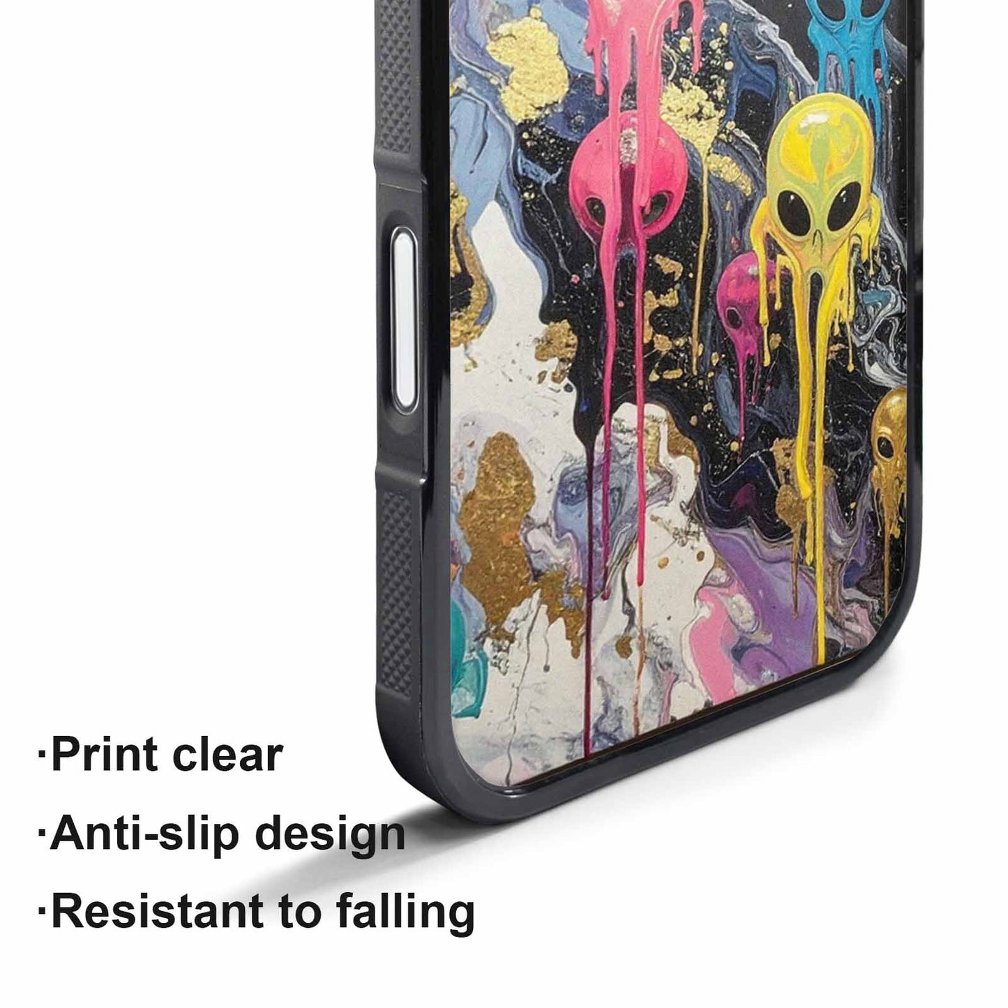 iPhone 17 Air Case — Aliens Marblemelting Aliens Pa Mif Alien, Custom Print Case Cover