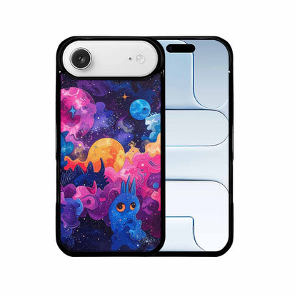 iPhone 17 Air Case — Cosmic Creature And Object Mashup Galaxy, Custom Print Case Cover