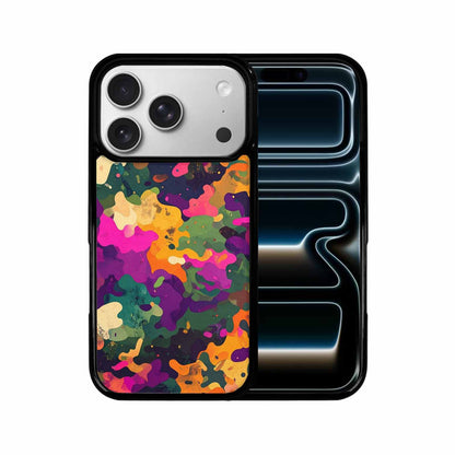 iPhone 17 Pro Case — Small Military Camouflage Blotch Pattern Camo, Custom Art Phone Cover