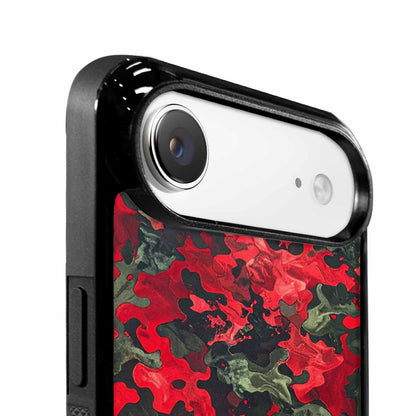 iPhone 17 Air Case — Small Military Camouflage Blotch Pattern Camo, Custom Print Case Cover