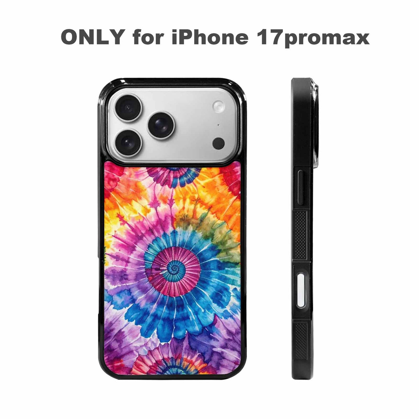 iPhone 17 Pro Max Case — Small Tie Dye Swirl Tie Dye, Unique Phone Case Design