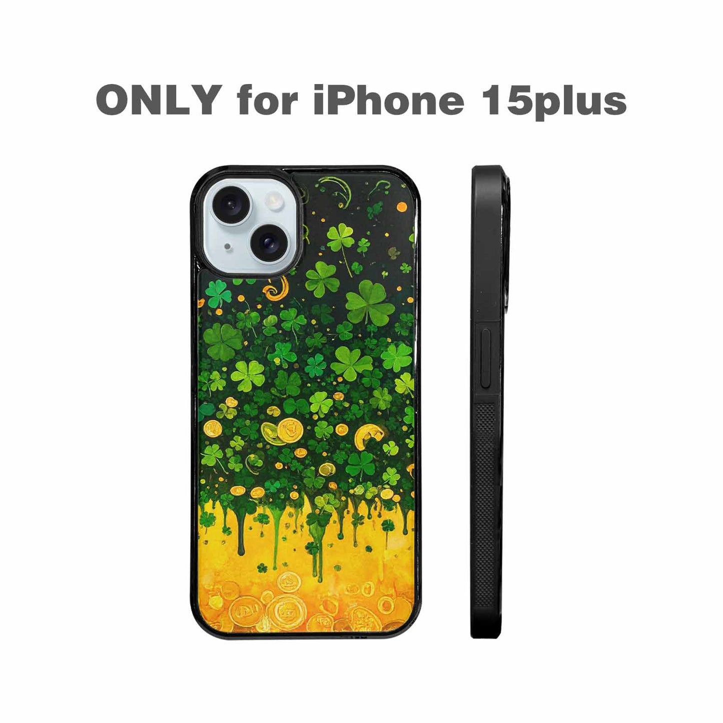iPhone 15 Plus Case — St Patrick\'s Clover St Patrick\'s Clover, Unique Phone Case Design