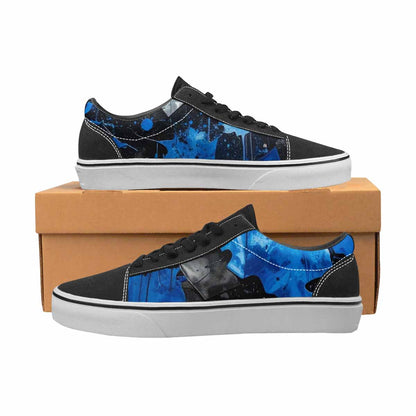 WOMEN'S Camo Patches Lace-Up Canvas Surreal Shoes
