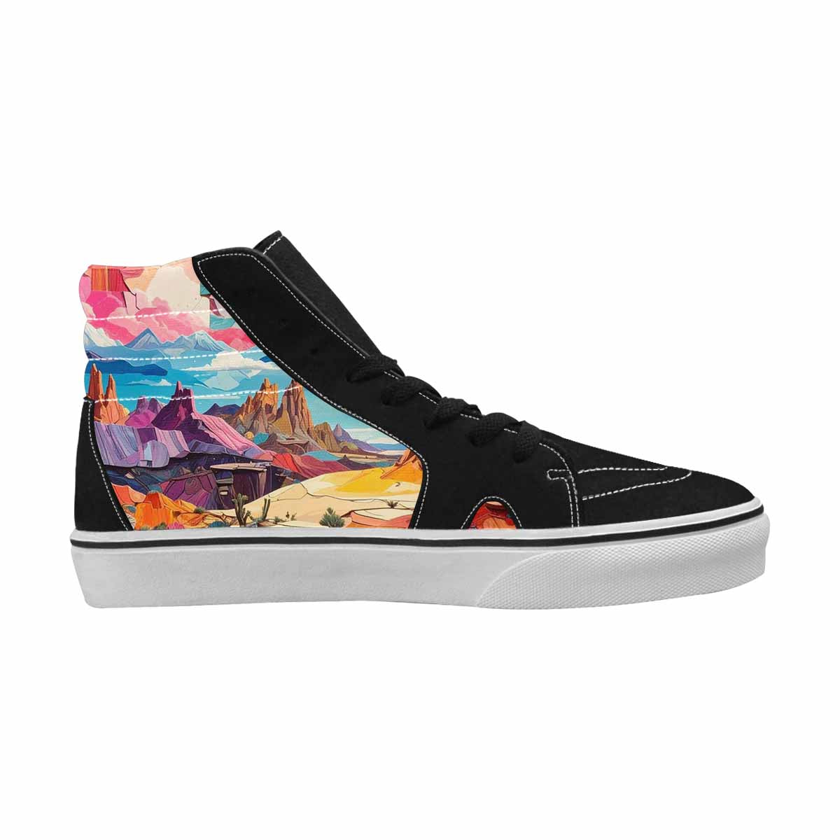 MEN'S Surreal Dream Fragment High Top Canvas Surreal Shoes