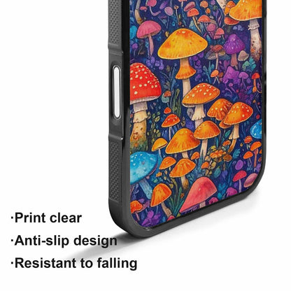iPhone 17 Case — Mushrooms (general) Mushrooms Pa Original Art, Custom Print Case Cover