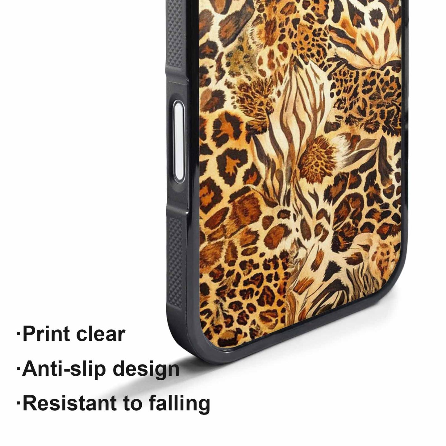 iPhone 17 Pro Case — Small Animal Print Pattern Randomly Animal, Personalized Phone Case
