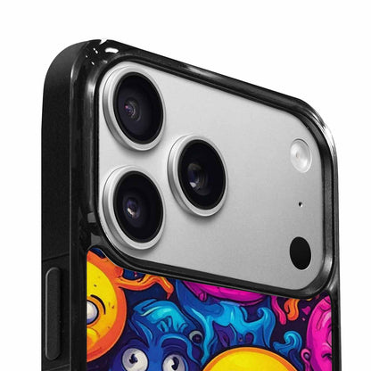 iPhone 17 Pro Case — Small Funny Looking Cartoon People Cartoon, Personalized Phone Case