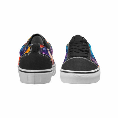 WOMEN'S Mushrooms (general) Mushrooms Pa Lace-Up Canvas Grunge Shoes