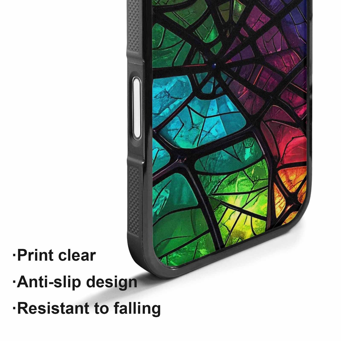 iPhone 17 Case — Neon Camo Spider Camo, Custom Phone Case