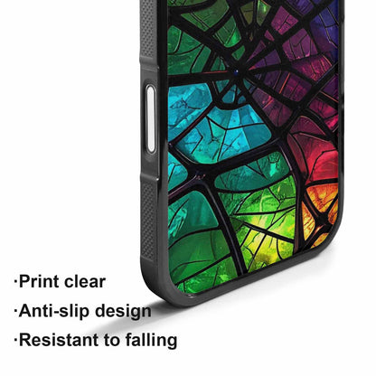iPhone 17 Case — Neon Camo Spider Camo, Custom Phone Case