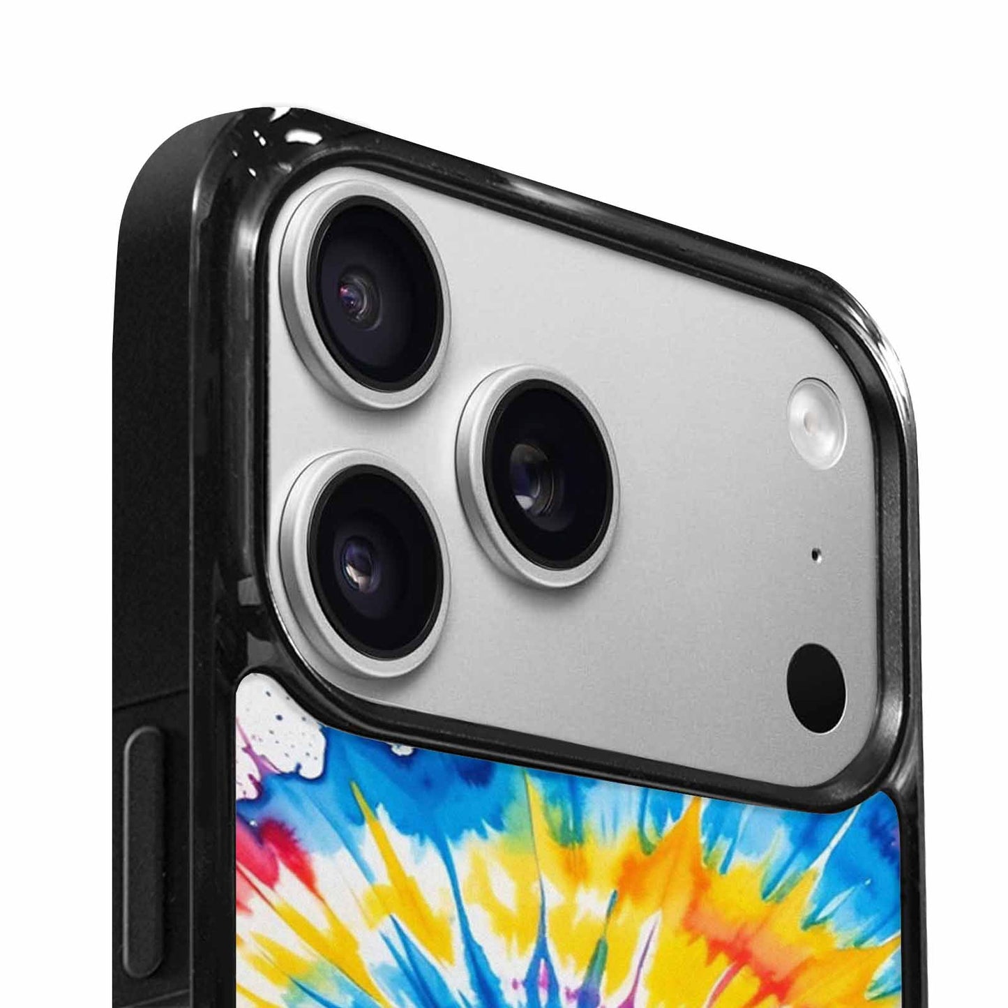 iPhone 17 Pro Case — Tie Dye Style Art Dripping Tie, Unique Phone Case Design
